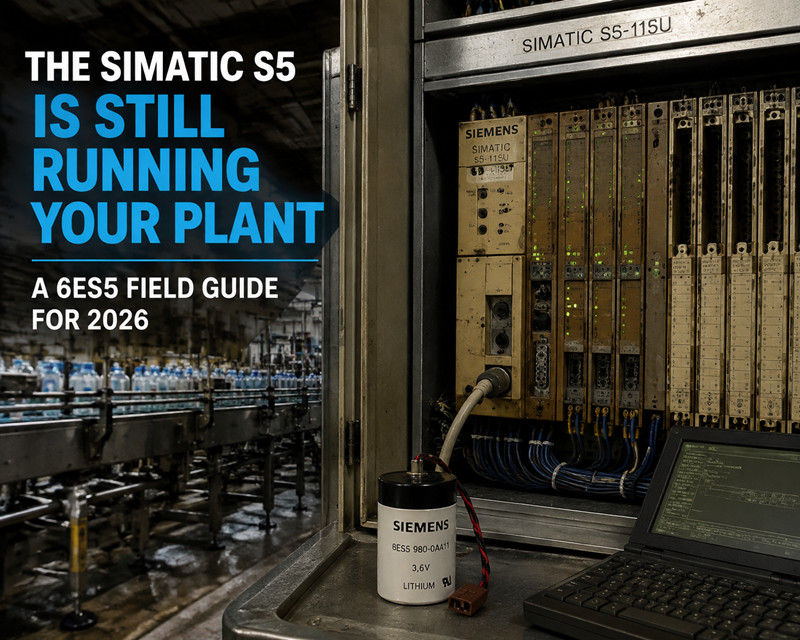 لا يزال نظام SIMATIC S5 يُشغّل مصنعك: دليل ميداني لنظام 6ES5 لعام 2026