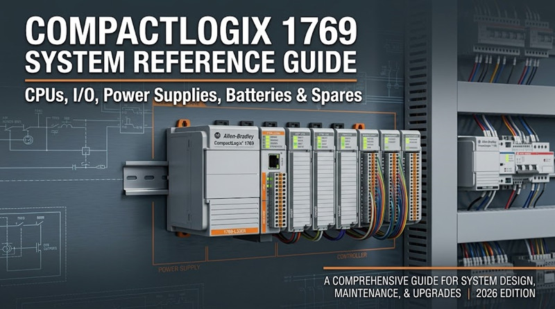 دليل نظام CompactLogix 1769: وحدات المعالجة المركزية، ووحدات الإدخال/الإخراج، ووحدات تزويد الطاقة، والبطاريات، وقطع الغيار